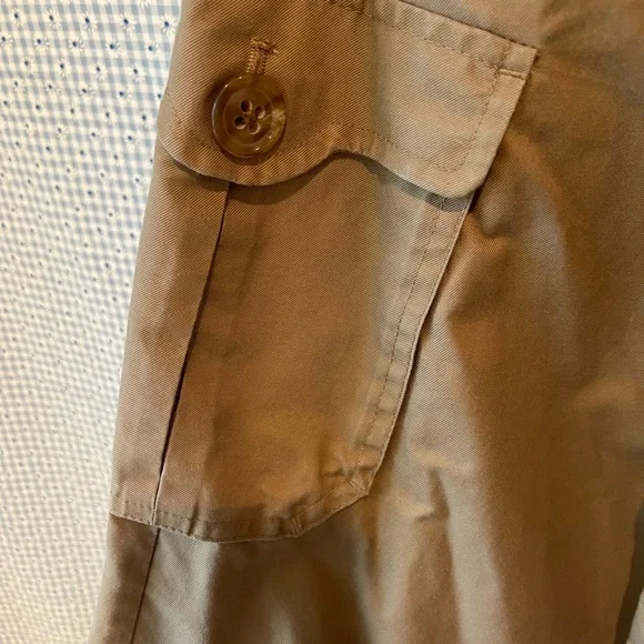 GAP Tan A-Line Cargo Skirt Knee-Length - Picture 5 of 6